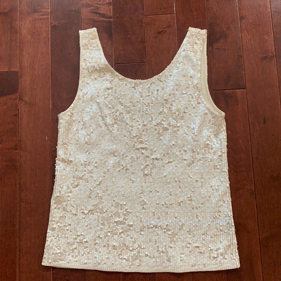 J. Crew Tops - J Crew Sequined Tank